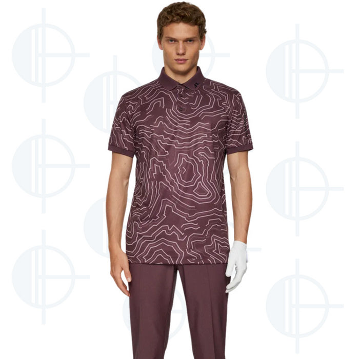 Polo Tour Tech Print J.Lindeberg