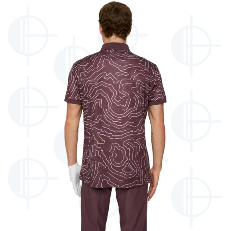 Polo Tour Tech Print J.Lindeberg