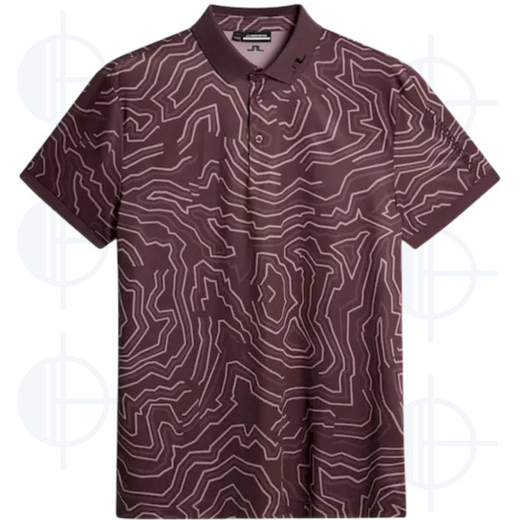 Polo Tour Tech Print J.Lindeberg
