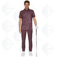 Polo Tour Tech Print J.Lindeberg