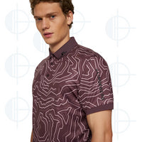 Polo Tour Tech Print J.Lindeberg
