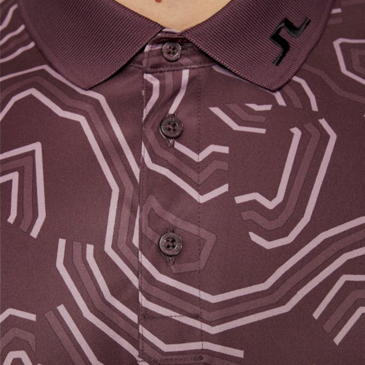Polo Tour Tech Print J.Lindeberg
