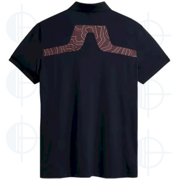 KV Print Polo Shirt by J.Lindeberg