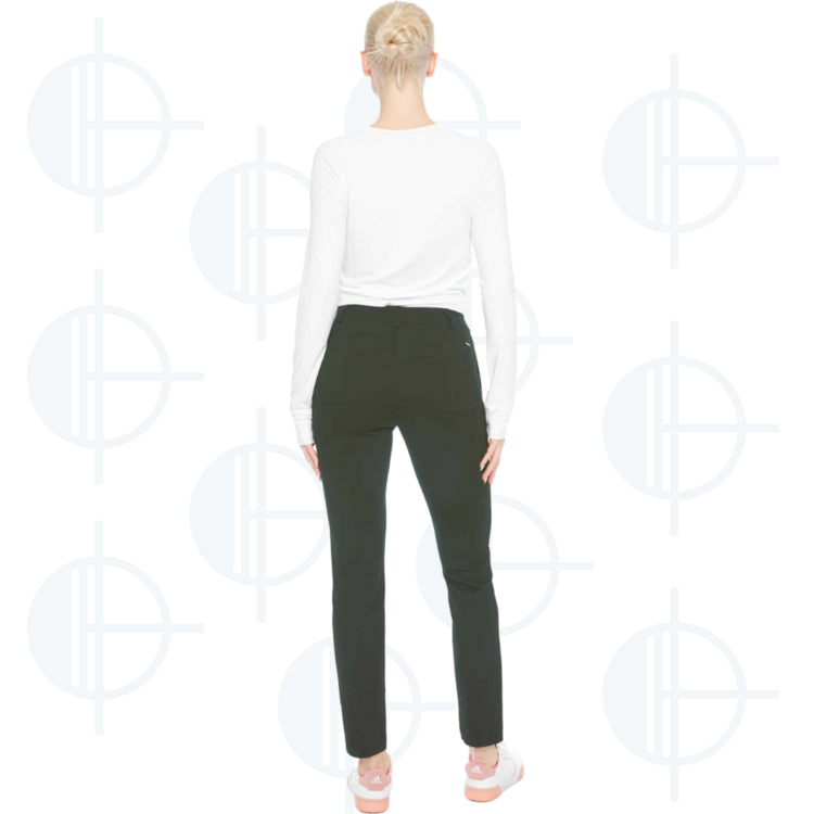 Pantalon Solid Patch Ponte Swing Control