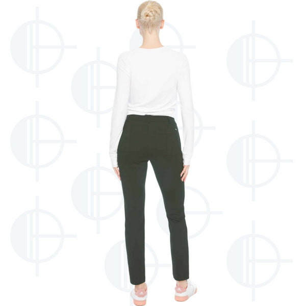 Pantalon Solid Patch Ponte Swing Control