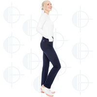 Pantalon solid Light Ponte Swing Control