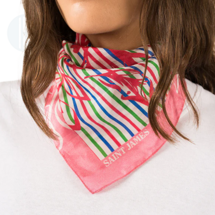 Foulard Carré Floral