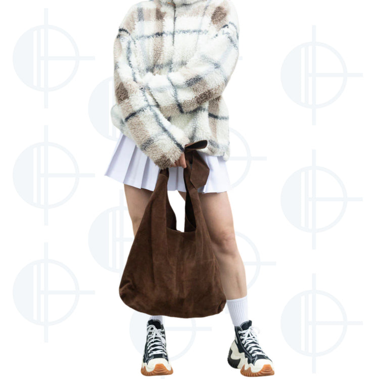 Sac Tote en suède Knot Risa Vancouver