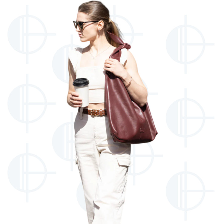 Sac Tote en cuir Knot Risa Vancouver