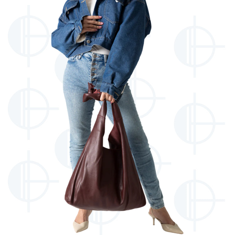 Sac Tote en cuir Knot Risa Vancouver