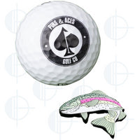 Marqueur de balle Truite Pins and Aces