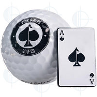 Marqueur de balle As de Piques Pins and Aces
