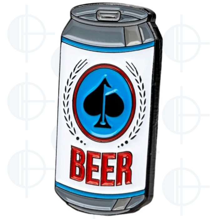 Marqueur de balle Canette de bière Pins and Aces