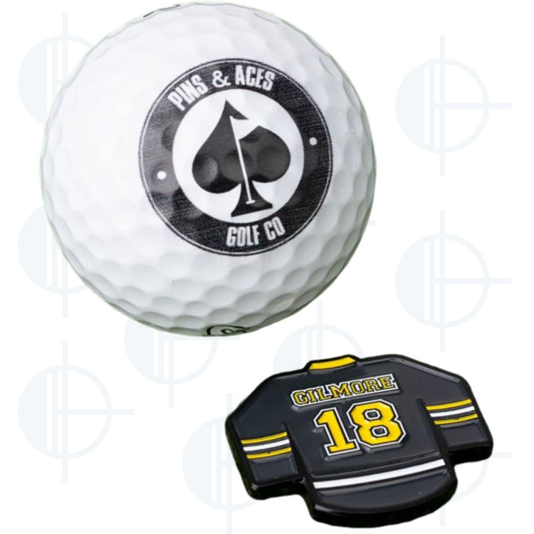 Marqueur de balle Gilmore Jersey Pins and Aces