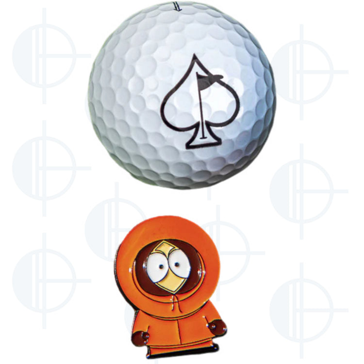 Marqueur de balle South Park-Kenny Pins and Aces