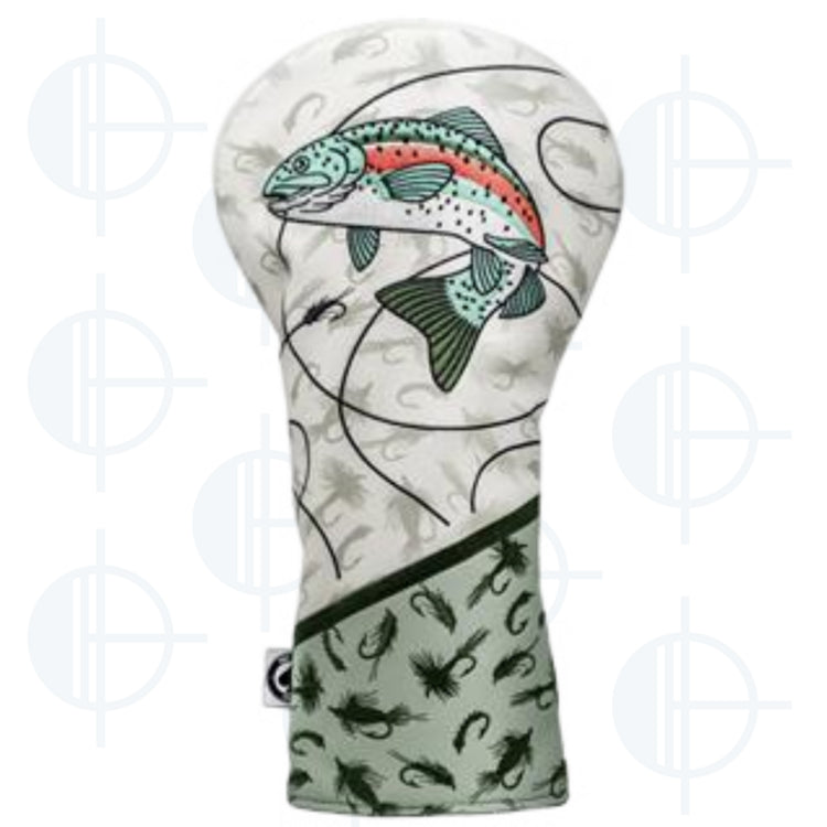 Couvre-bâton Driver Truite Pins and Aces