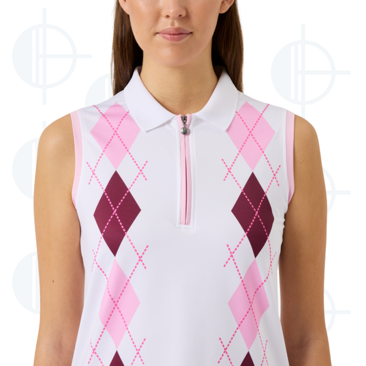 Polo sans manche Argyle Daily Sports