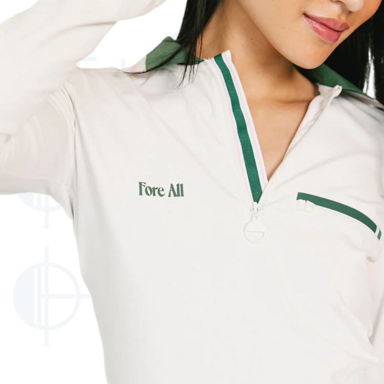 Polo manche longue Michelle Fore All