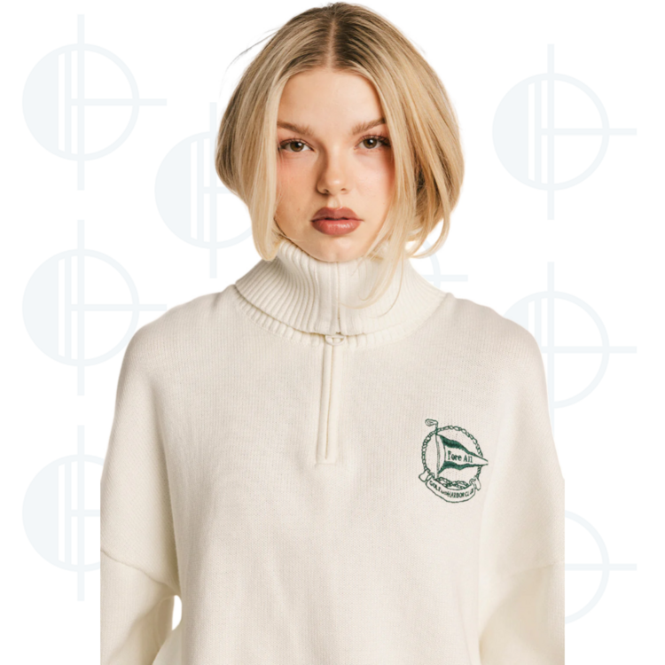 Chandail 1/4 Zip Nautical Fore All