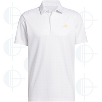 Polo Performance Textured Print Adidas