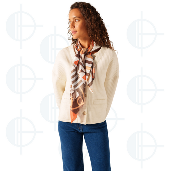 Foulard Carré fond marin Saint-James