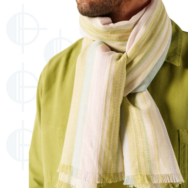 Foulard unisexe en coton Saint-James