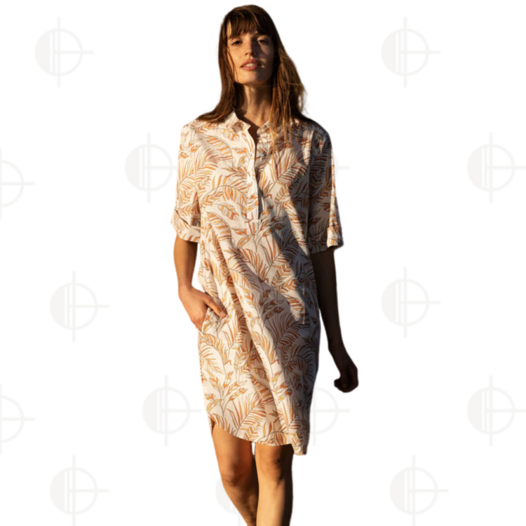 Robe chemise en popeline Leonie Saint-James