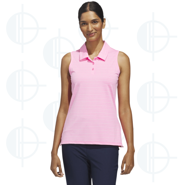 Polo sans manche Ultimate Jacquard Adidas