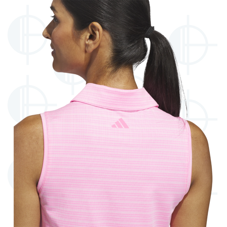 Polo sans manche Ultimate Jacquard Adidas