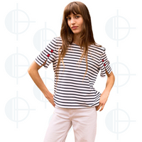 T-shirt marinière Cap Levi Saint-James