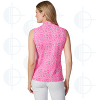 Haut sans manche Velocity Pink Aster Swing Control