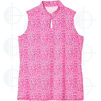 Haut sans manche Velocity Pink Aster Swing Control