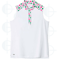 Polo sans manche Green Hearts Swing Control
