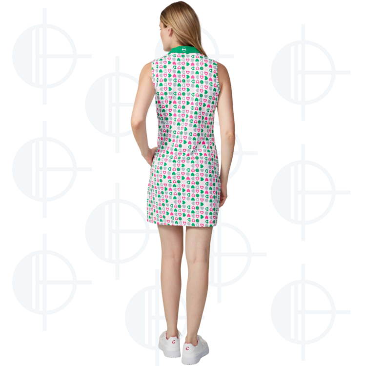 Robe sans manche Green Hearts Swing Control