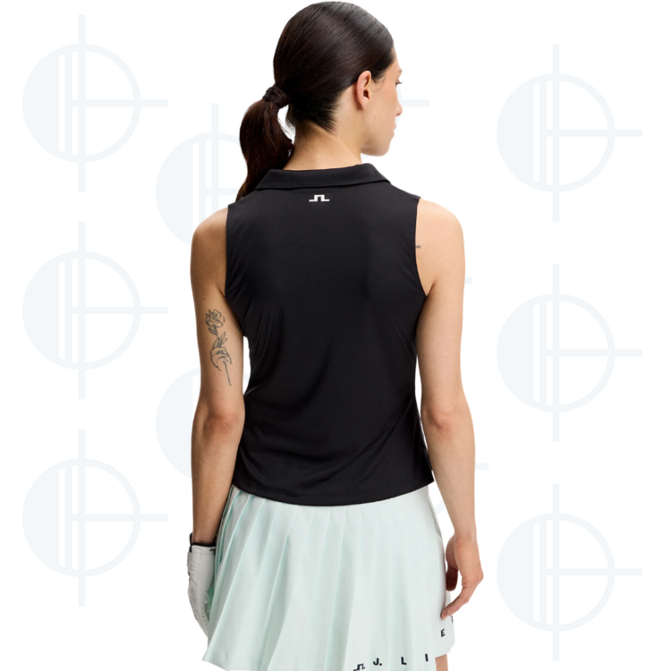 Polo sans manche Leah J.Lindeberg