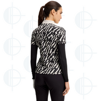 Polo Tour Tech Print W J.Lindeberg