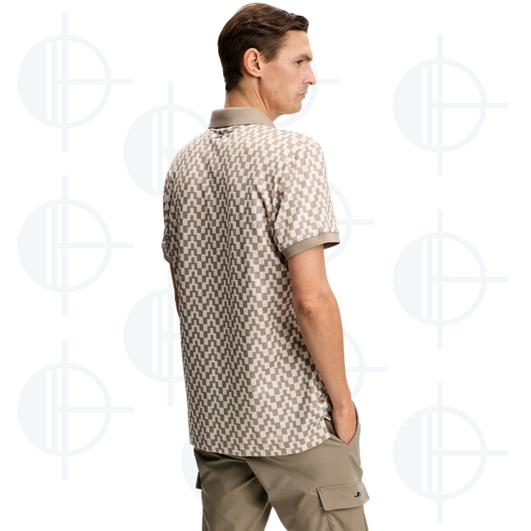 Polo Tour Tech Print J.Lindeberg