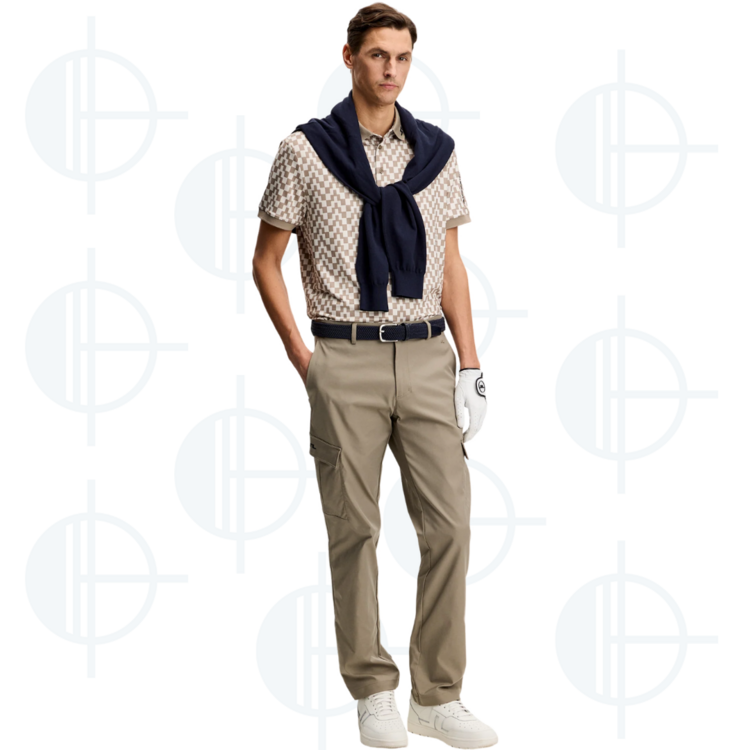 Polo Tour Tech Print J.Lindeberg