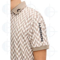Polo Tour Tech Print J.Lindeberg