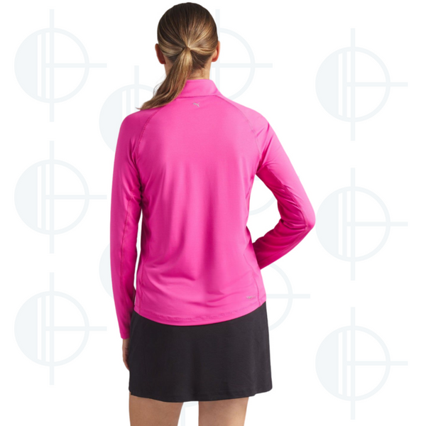 Chandail 1/4 zip You-V Solid Puma