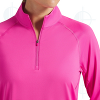 Chandail 1/4 zip You-V Solid Puma