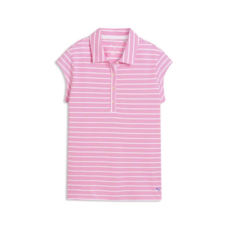 Polo Pique YD Stripe Cap Puma