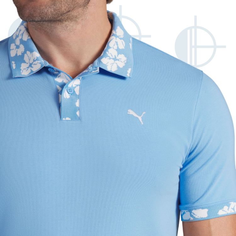 Polo Modalon Floral Rib LC Puma