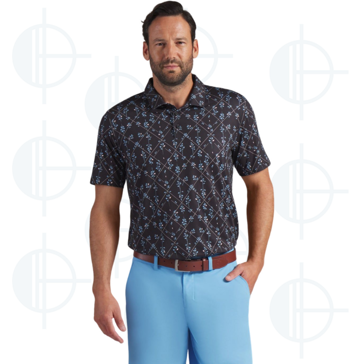 Polo Cloudspun Argyle Bloom BN Puma