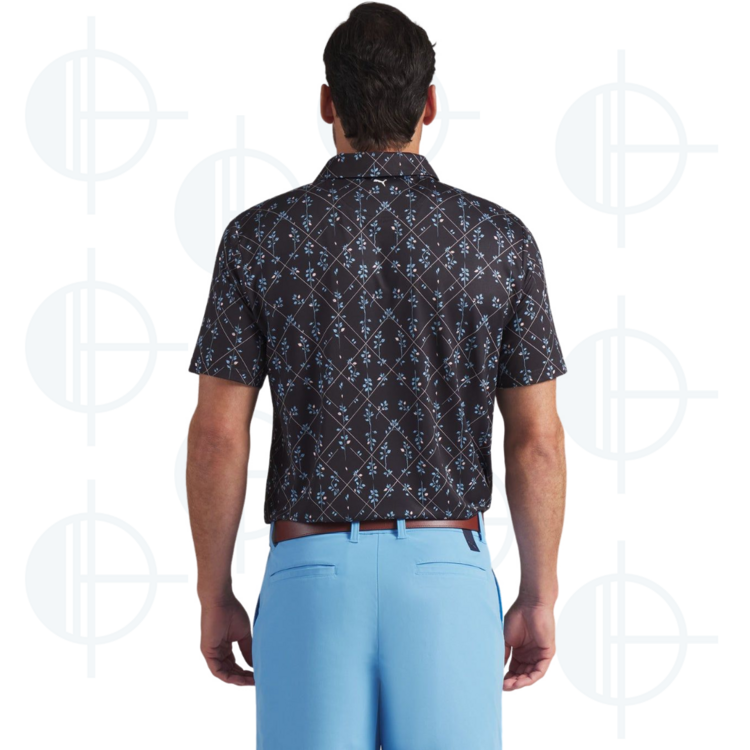 Polo Cloudspun Argyle Bloom BN Puma