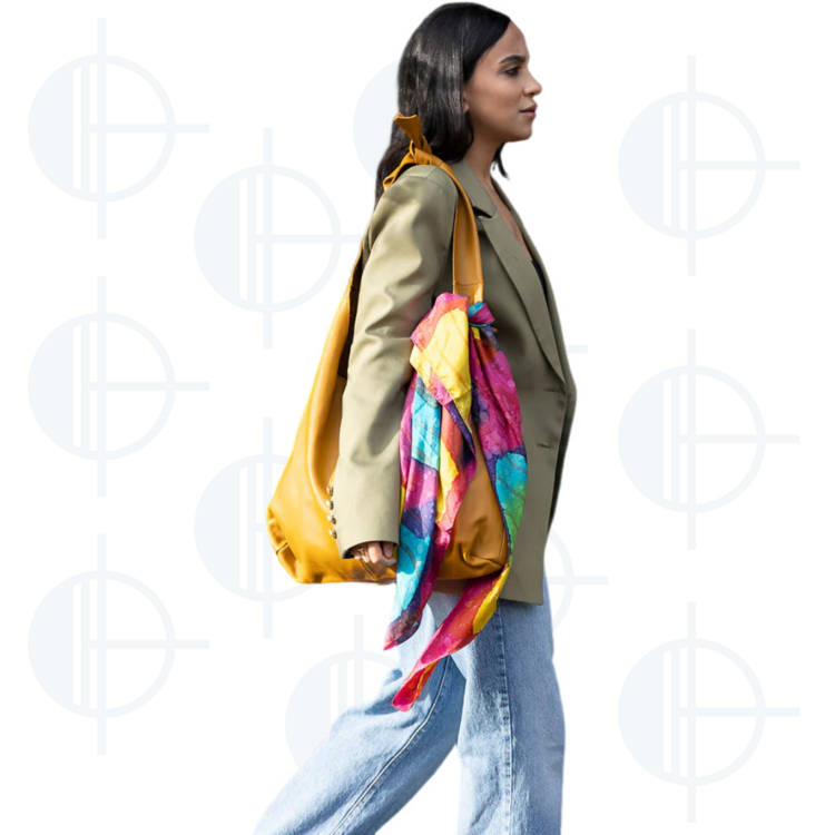 Foulard Coral Bloom Risa Vancouver