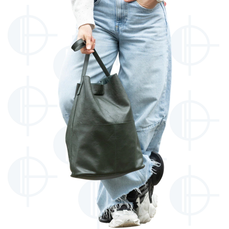 Sac à main en cuir Lila Pocket Tote Risa Vancouver