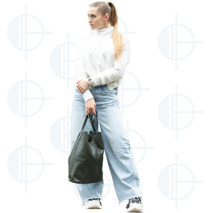 Sac à main en cuir Lila Pocket Tote Risa Vancouver