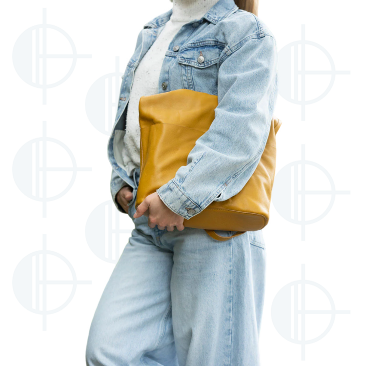 Sac à main en cuir Lila Pocket Tote Risa Vancouver