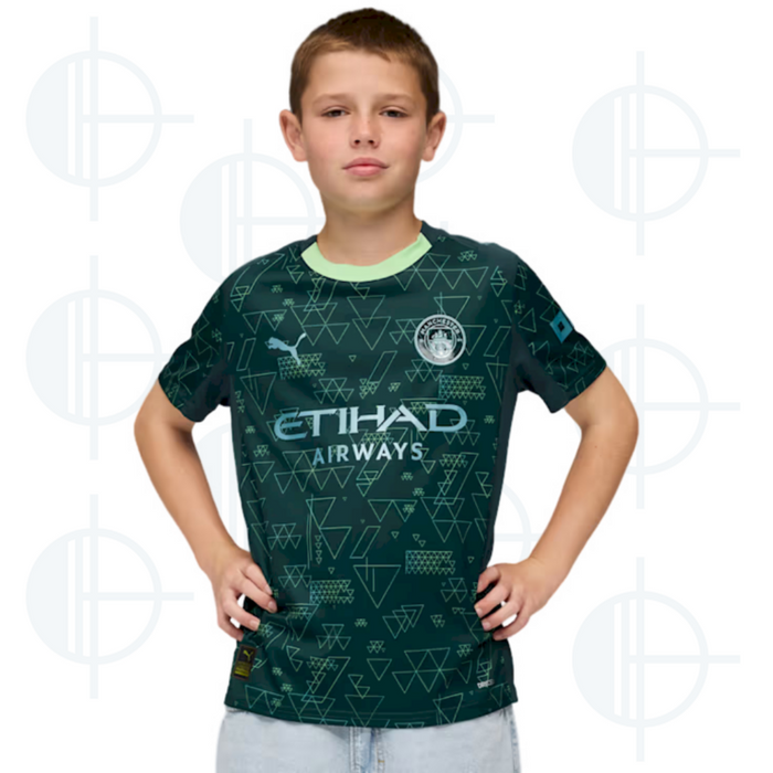 Jersey Replica MCFC 4th Jr Puma